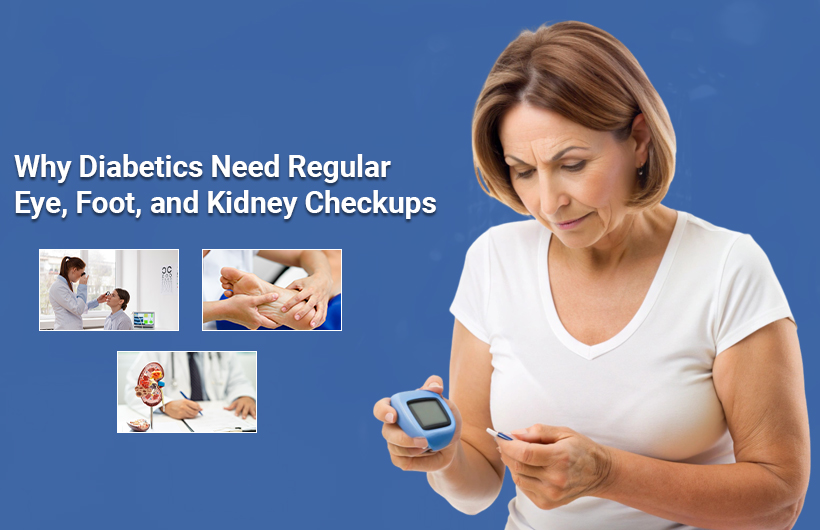 Why diabetics need regular checkups