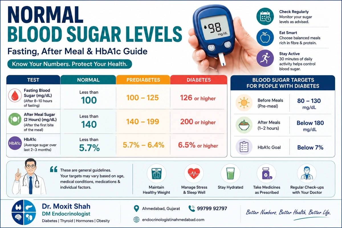 normal blood sugar level